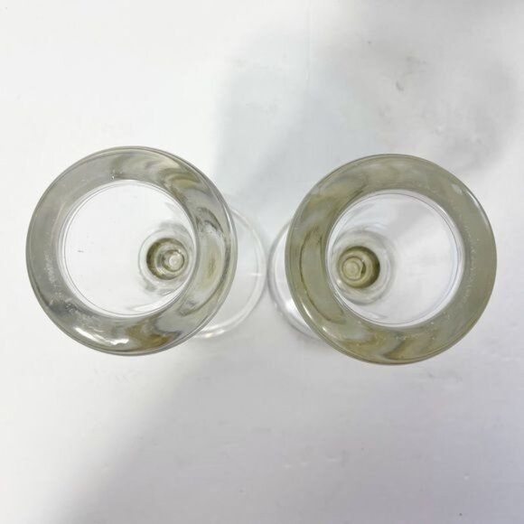 Jens Quistgaard Dansk Denmark Crystal Silver Candle Holders/Vases Modern Elegant - Picture 4 of 5